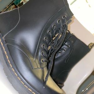 Black dock martens boots